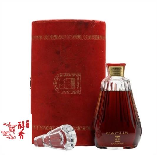 九龍新界港島地區高價收購洋酒 回收卡慕/金花(CAMUS)-干邑百家樂水晶瓶八十年代 洋酒