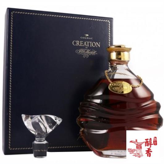 長期回收MARTELL 馬爹利 回收馬爹利MART 1960年代 280週年紀念「創造者」巴卡拉水晶瓶