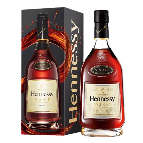 Hennessy VSOP bottles, labels and packaging prepared for edition and condition review