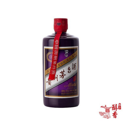 紫色茅台 包裝細節 - 醇香酒行香港名酒收購